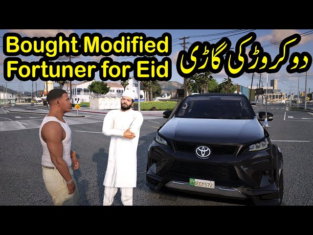 Buying New Modified Fortuner for Eid | GTA 5 Mods | Radiator
