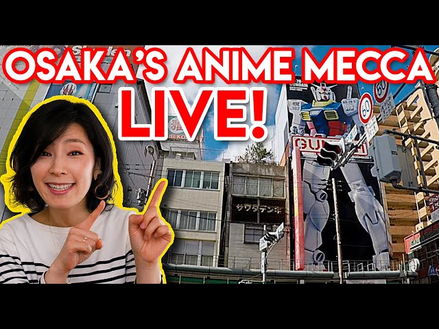 🔴 Exploring the Largest ANIME District in Osaka!
