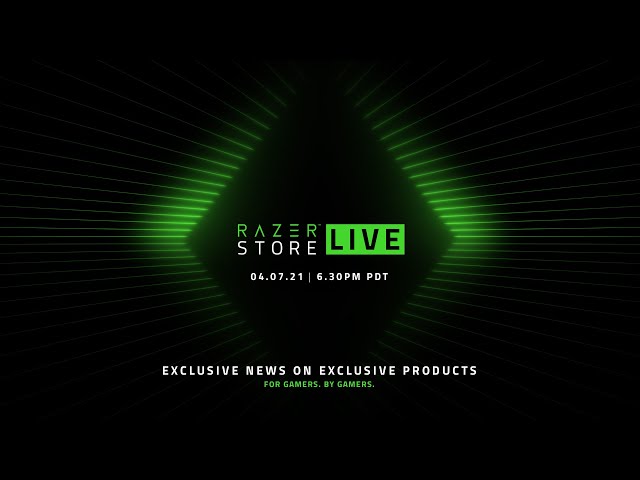 RazerStore LIVE | Exclusive News on Exclusive Products