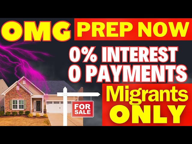 Illegals Will Get Interest Free Home Loans/ New Bill (shtf migrant News)