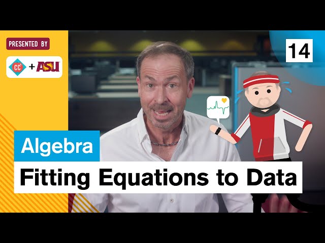 Fitting Equations to Data: Study Hall Algebra #14: ASU + Crash Course