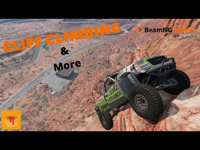 Cliff Climbing And More | Beam NG