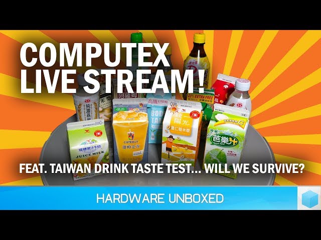 Live: Computex Wrap-Up (And Weird Drink Spectacular) #MEGAMIX