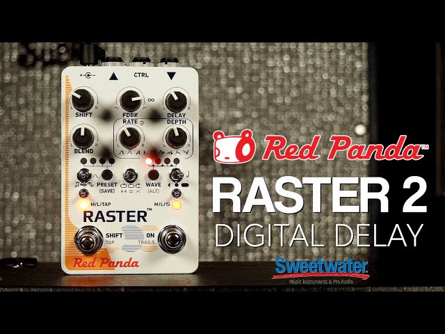 Red Panda Raster 2 Digital Delay (Stereo)
