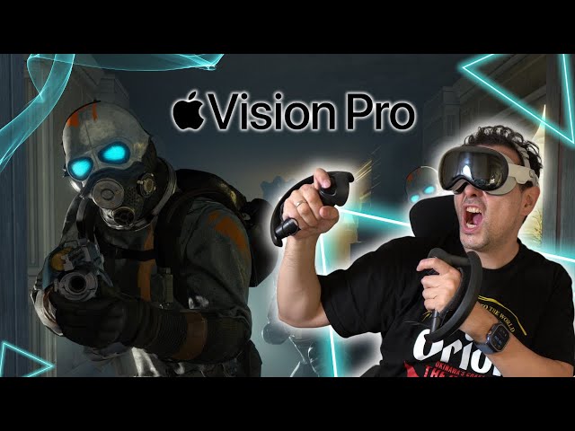 Half-Life Alyx in the Apple Vision Pro is INSANE! (Really!)