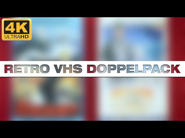 RETRO VHS DOPPELPACK von Amazon aus Deutschland