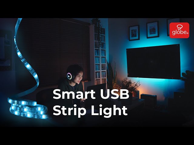 Smart USB Strip Light | Smart Home Made Easy - Globe Electric