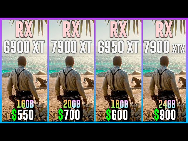RX 6900 XT vs RX 7900 XT vs RX 6950 XT vs RX 7900 XTX - Test in 20 Games