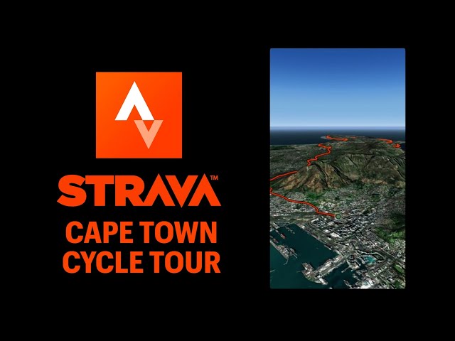 Cape Town Cycle Tour Strava 3D Run Through.