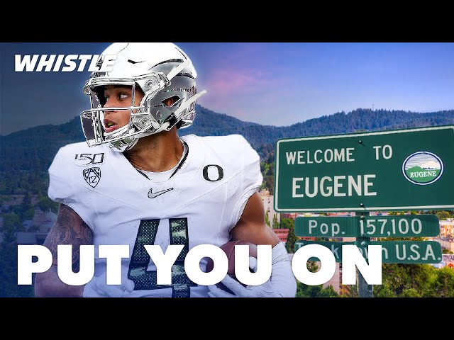 Star WR Mycah Pittman Shows Why He LOVES University of Oregon! 👀