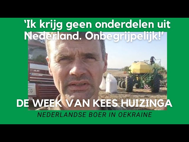 Oekraïne-vlogger Kees Huizinga. ‘Ik krijg geen onderdelen uit Nederland. Echt onbegrijpelijk!’