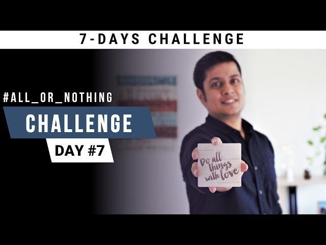 Day #7 - 7 Days Challenge