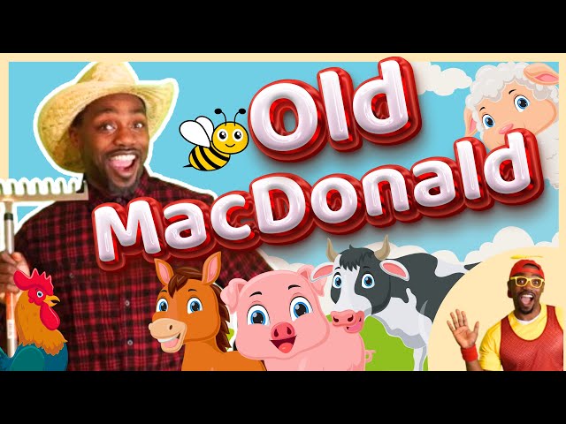 Old MacDonald Had a Farm 🧑‍🌾 | Kids Songs + Nursery Rhymes | Brain Break
