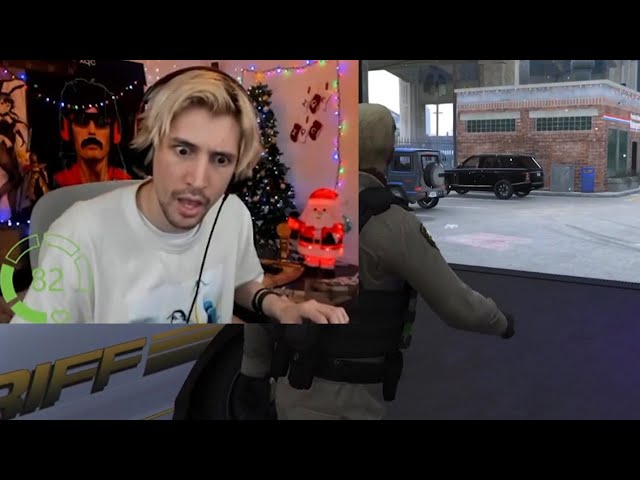 xQc realizes his RTX 4090 GPU is at 90% playing GTA RP