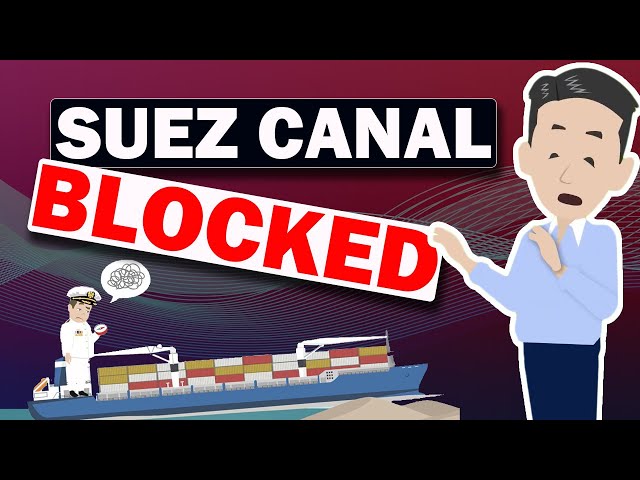 How impact to us? Suez Canal container vessel blockage!