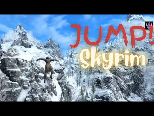 Jumping from Winterhold to Whiterun in Skyrim! | Extended Mod Showcase