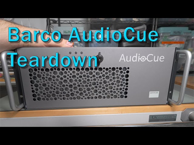 Barco AudioCue Teardown