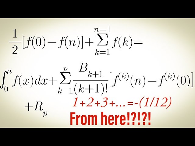 Ramanujan's infinite sum|Truth behind sum of all natural numbers REVEALED