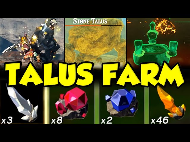 EASIEST TALUS FARMING GUIDE TOTK! How To Get Gems in Tears of the Kingdom!