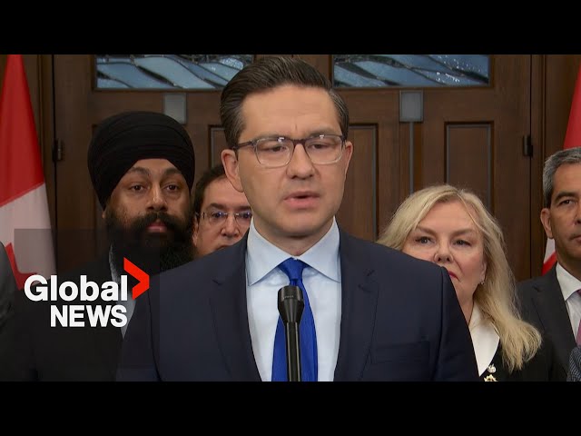 Poilievre asked to clarify controversial remark about Trudeau's teaching career