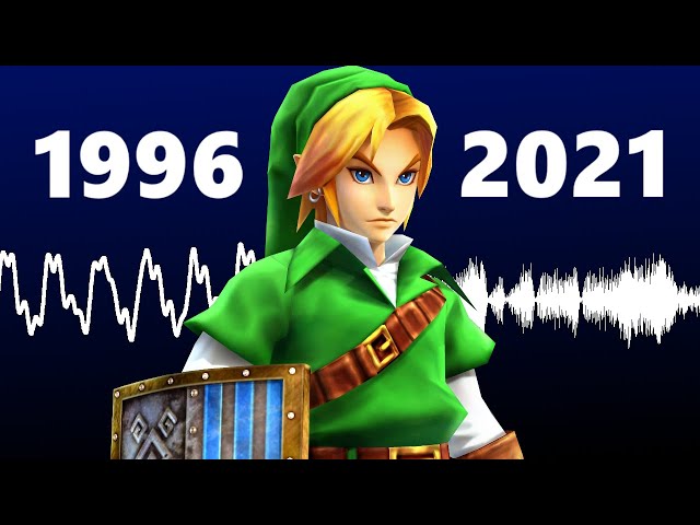 Why doesn't Link's voice sound like it used to?