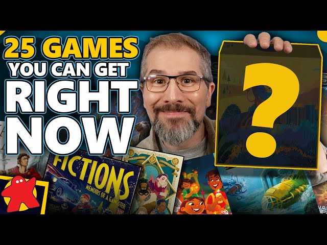 New Board Game Releases & Restocks - Board Game Buyer's Guide!