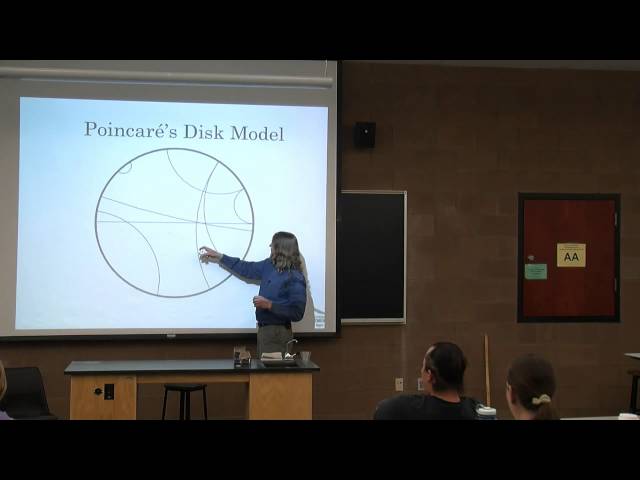 Non-Euclidean Geometry & the Shape of Space - Tony Weathers - May 2, 2013