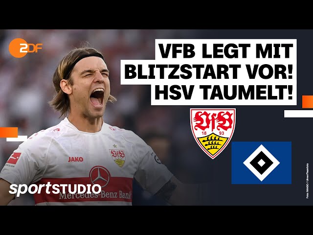 VfB Stuttgart – Hamburger SV Highlights | Relegation Hinspiel Bundesliga 2022/23 | sportstudio