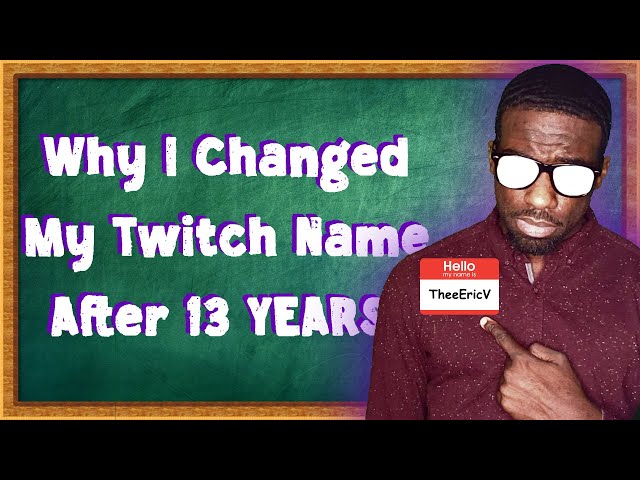 Is Your Twitch Name Terrible?