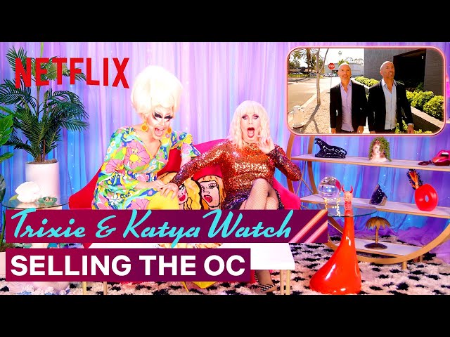 Drag Queens Trixie Mattel & Katya React to Selling the OC | I Like to Watch | Netflix