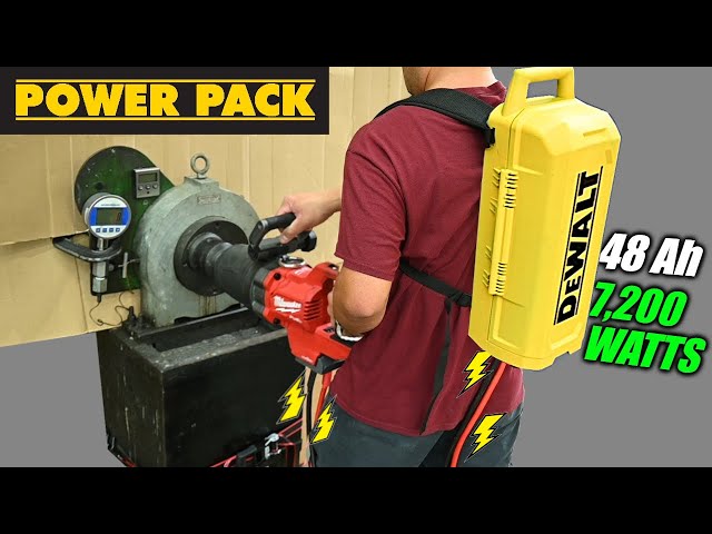 The DeWALT PowerPack: Juice Up Any Brand's Tools w/ 7200 Watts!