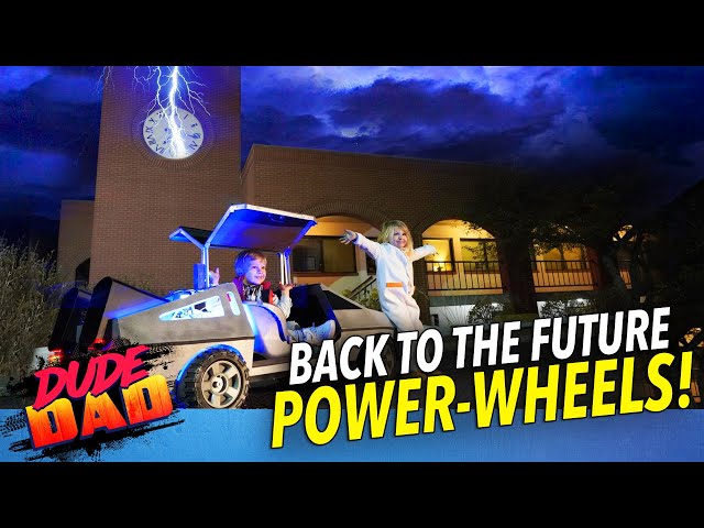 Back to the Future Power-Wheels!