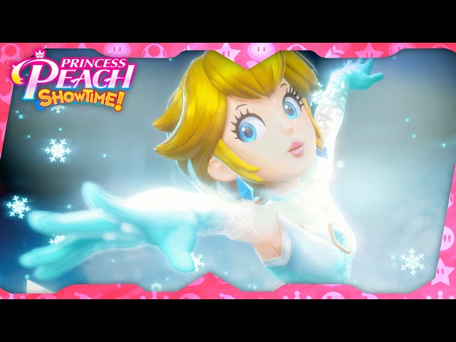 Princess Peach: Showtime! ᴴᴰ Figure Skater Peach (All Levels, Sparkle Gems, & Ribbons)