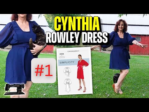 Simplicity 9098 Cynthia Rowley dress