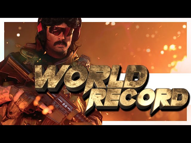An INSANE Warzone World Record HAS JUST BEEN SET by DrDisrespect & ZLaner