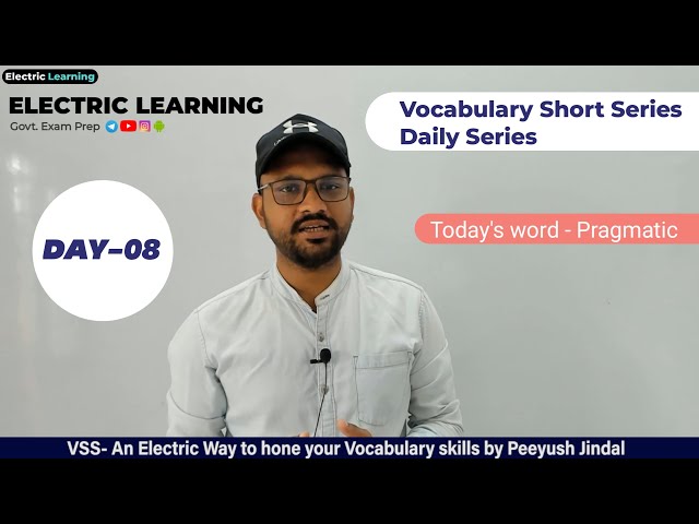 VSS By Peeyush Jindal | Day-07 | Best Way to Learn Vocab 2020 | Previous Year Vocab For All Exams