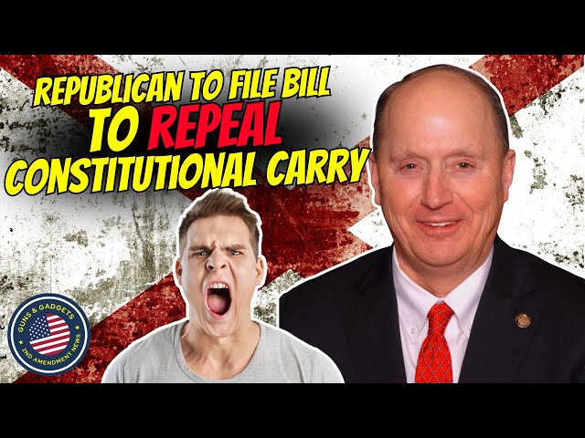 Republican Will Attempt To REPEAL Constitutional Carry