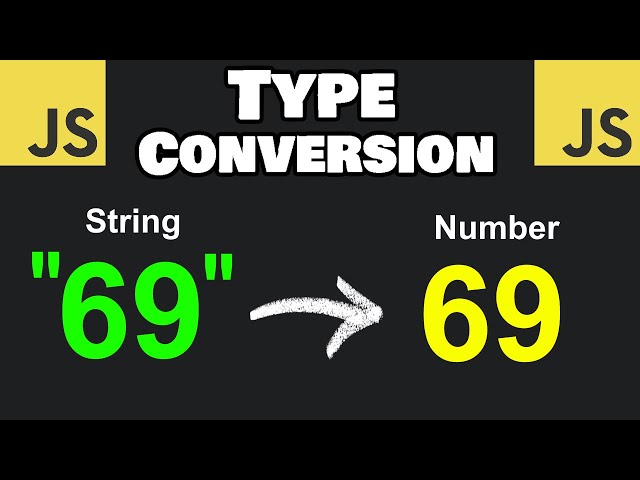 Learn JavaScript TYPE CONVERSION in 5 minutes! 💱