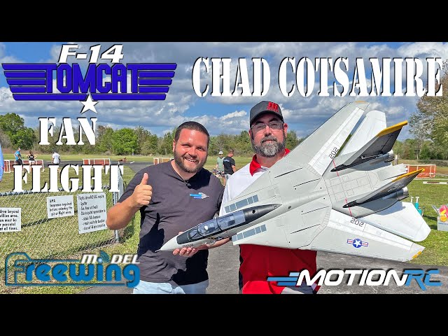 Freewing F-14 Twin 64mm Flown By Chad Cotsamire At Jax Jet Madness | Fan Flight | Motion RC
