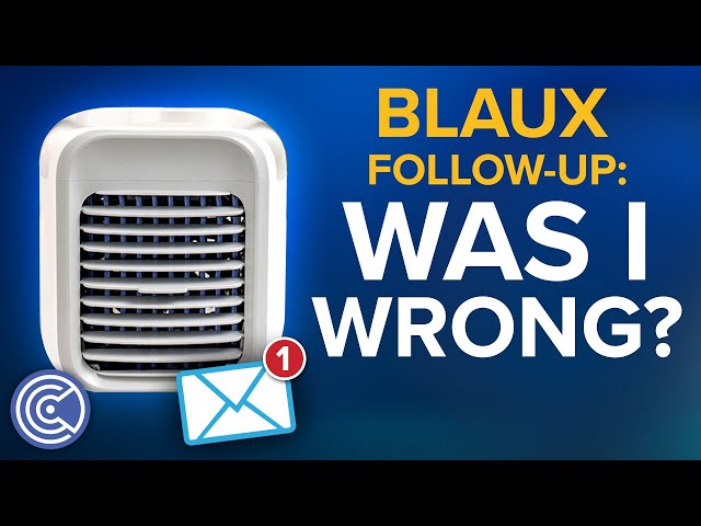 Blaux Portable AC Follow-Up - Was I Wrong? - Krazy Ken's Tech Talk