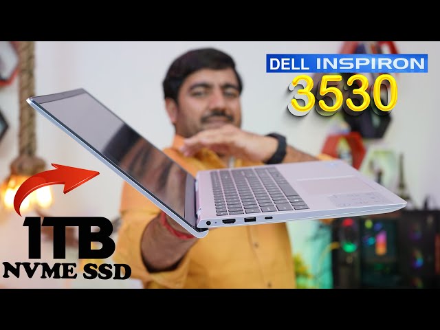 Dell Inspiron 3530 Intel Core i3 13th Gen⚡Best Laptop Under ₹50000 in 2023 With 1TB Nvme SSD🔥[Hindi]