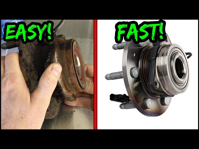CORRODED FRONT WHEEL BEARING REPLACEMENT CHEVY/GMC!  -2000-NEWER/FULL SIZE-