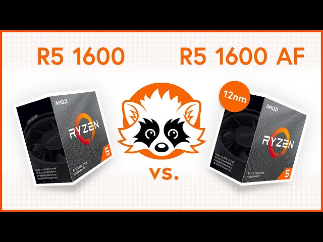 AMD R5 1600 vs. AMD R5 1600 AF comparison - Is the new 12 nm R5 1600 AF a real bargain? 🤑