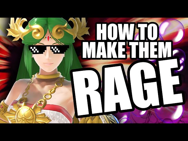 HOW TO MAKE OPPONENTS RAGE WITH PALUTENA