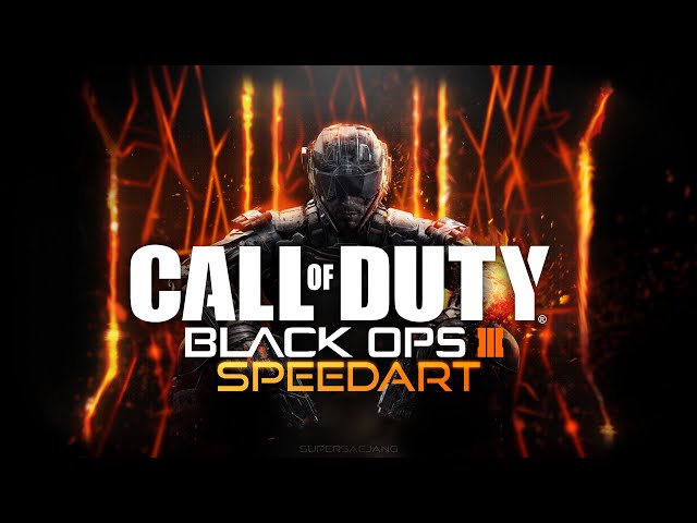 Black Ops 3 Speedart [Wallpaper, banner & twitch overlay]