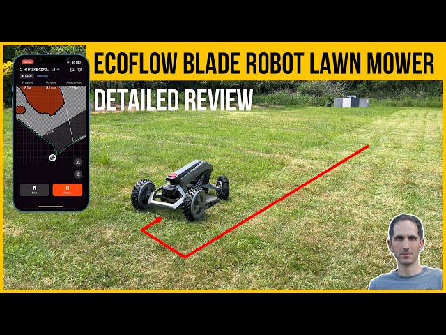 EcoFlow Blade Robotic Lawn Mower & Sweeper Full Review