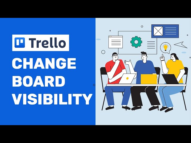Change Trello  Board visibility | How To Use Trello  | Trello Tutorial Part 08