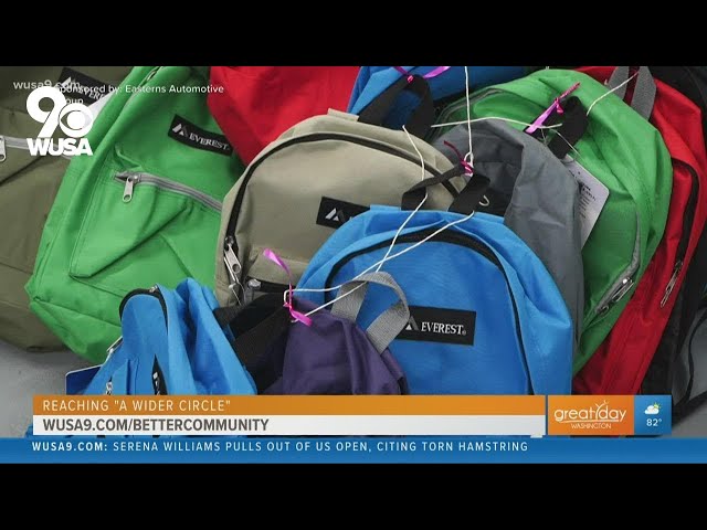 DC area nonprofit is helping families get supplies for the new school year