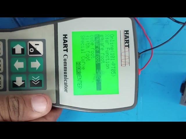 how to change LRV URV of d.p type transmitter with HART375/475