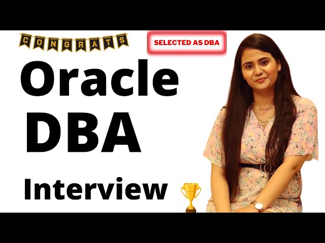 Priya Interview as Oracle DBA | My Candidate interview experience | Congrats for your milestone